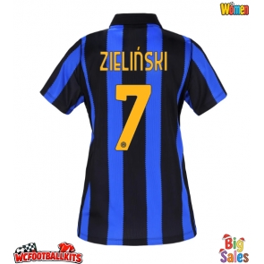 Inter Milan Piotr Zielinski #7 Replica Home Stadium Shirt for Women 2026-27 Short Sleeve